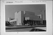 929 N WATER ST, a Brutalism auditorium, built in Milwaukee, Wisconsin in 1969.