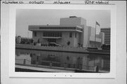 929 N WATER ST, a Brutalism theater/opera house/concert hall, built in Milwaukee, Wisconsin in 1969.