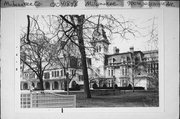 900 W WISCONSIN AVE, a Second Empire house, built in Milwaukee, Wisconsin in 1848.