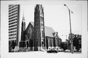 935 W WISCONSIN AVE, a Early Gothic Revival church, built in Milwaukee, Wisconsin in 1870.