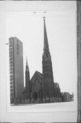 935 W WISCONSIN AVE, a Early Gothic Revival church, built in Milwaukee, Wisconsin in 1870.