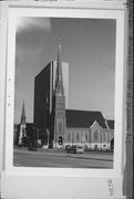 935 W WISCONSIN AVE, a Early Gothic Revival house of worship, built in Milwaukee, Wisconsin in 1870.