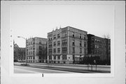 1341-1345 W WISCONSIN AVE, a Late Gothic Revival lodging-hotel, built in Milwaukee, Wisconsin in 1925.