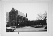 1905 W WISCONSIN AVE, a Late Gothic Revival church, built in Milwaukee, Wisconsin in 1915.