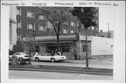 2220 W WISCONSIN AVE, a Commercial Vernacular restaurant/supper club, built in Milwaukee, Wisconsin in 1952.