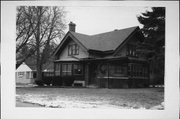 426 Hawthorne Avenue, a Cross Gabled house, built in South Milwaukee, Wisconsin in 1925.