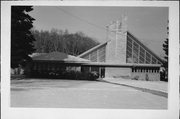 1314 Rawson Ave, a Contemporary church, built in South Milwaukee, Wisconsin in 1956.