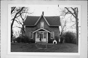8513 W NORTH AVE, a Early Gothic Revival house, built in Wauwatosa, Wisconsin in 1857.