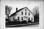 2107 WAUWATOSA AVE, a Greek Revival house, built in Wauwatosa, Wisconsin in 1844.