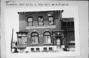 1527 S 84TH ST, a Spanish/Mediterranean Styles roundhouse/repair shop/car barn, built in West Allis, Wisconsin in 1891.