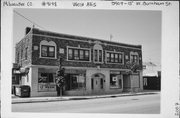 5909-5915 W BURNHAM ST, a Commercial Vernacular large retail building, built in West Allis, Wisconsin in 1928.