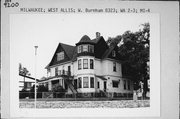 8323 W BURNHAM ST, a Queen Anne house, built in West Allis, Wisconsin in 1886.