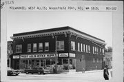 7041-7043 W GREENFIELD AVE, a Neoclassical/Beaux Arts large retail building, built in West Allis, Wisconsin in 1911.