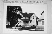 8712 W MITCHELL, a Gabled Ell house, built in West Allis, Wisconsin in 1898.