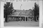 8004-8010 W NATIONAL AVE, a Spanish/Mediterranean Styles large retail building, built in West Allis, Wisconsin in 1927.