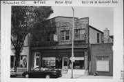8112 - 8114 W NATIONAL AVE, a Twentieth Century Commercial large retail building, built in West Allis, Wisconsin in 1924.
