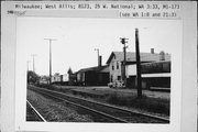 8121-8125 W NATIONAL AVE, a Front Gabled small retail building, built in West Allis, Wisconsin in 1900.