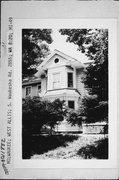 2855 S WAUKESHA RD, a Italianate house, built in West Allis, Wisconsin in 1876.