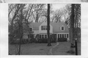 1124 OAK WAY, a Colonial Revival/Georgian Revival house, built in Shorewood Hills, Wisconsin in 1927.
