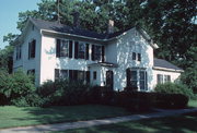 647 COLLEGE ST, a Gabled Ell house, built in Beloit, Wisconsin in 1853.