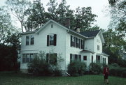 647 COLLEGE ST, a Gabled Ell house, built in Beloit, Wisconsin in 1853.