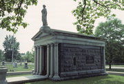 1221 CLARY ST, OAKWOOD CEMETERY, a Neoclassical/Beaux Arts cemetery building/monument, built in Beloit, Wisconsin in 1883.
