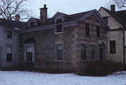 524 BLUFF ST, a Greek Revival house, built in Beloit, Wisconsin in 1848.