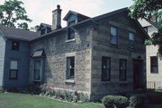 524 BLUFF ST, a Greek Revival house, built in Beloit, Wisconsin in 1848.