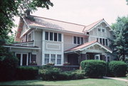 816 WISCONSIN, a Prairie School house, built in Beloit, Wisconsin in 1913.