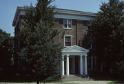 608 EMERSON ST, a Greek Revival dormitory, built in Beloit, Wisconsin in 1854.