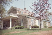 3457 RIVERSIDE DR; EAST SIDE OF 51, 2ND HOUSE SOUTH OF PHILHOWER RD, a Greek Revival house, built in Beloit, Wisconsin in 1847.