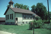 NORTHEAST CORNER OF DANE AND ROCK STS, a Front Gabled one to six room school, built in Porter, Wisconsin in 1886.