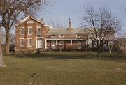 10706 N Tolles Rd (AKA STATE HIGHWAY 138, JUST SOUTH OF COOKSVILLE), a Greek Revival house, built in Porter, Wisconsin in 1845.