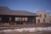 1 W FULTON ST, a Boomtown warehouse, built in Edgerton, Wisconsin in 1885.