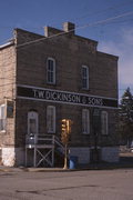 1 W FULTON ST, a Boomtown warehouse, built in Edgerton, Wisconsin in 1885.
