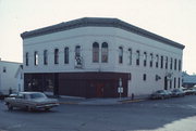 101-107 E MAIN ST, a Commercial Vernacular large retail building, built in Evansville, Wisconsin in 1893.