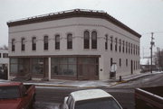 101-107 E MAIN ST, a Commercial Vernacular large retail building, built in Evansville, Wisconsin in 1893.