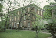 100 COLLEGE ST  (338 W CHURCH ST), a Italianate university or college building, built in Evansville, Wisconsin in 1855.