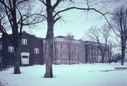 100 COLLEGE ST  (338 W CHURCH ST), a Italianate university or college building, built in Evansville, Wisconsin in 1855.