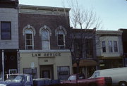 15 N MAIN ST, a Italianate retail building, built in Janesville, Wisconsin in 1865.