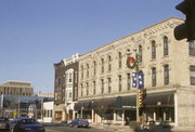 33-39 S MAIN ST, a Italianate large retail building, built in Janesville, Wisconsin in 1868.