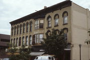 18-22 N MAIN ST, a Italianate social recreational/fraternal hall, built in Janesville, Wisconsin in 1866.
