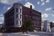 2 S MAIN ST, a Queen Anne retail building, built in Janesville, Wisconsin in 1855.