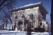 440 N JACKSON ST, a Italianate house, built in Janesville, Wisconsin in 1857.