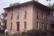 742 E MADISON AVE, a Italianate house, built in Milton, Wisconsin in 1867.