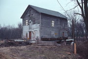 COUNTY HIGHWAY H, a Astylistic Utilitarian Building mill, built in Newark, Wisconsin in 1868.