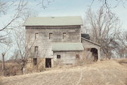 COUNTY HIGHWAY H, a Astylistic Utilitarian Building mill, built in Newark, Wisconsin in 1868.