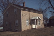 NORTHEAST CORNER OF LUTHER VALLEY CHURCH AND LAIRD RD, a Side Gabled small office building, built in Plymouth, Wisconsin in 1852.