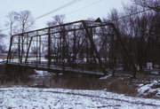 LATHERS RD OVER TURTLE CREEK, a NA (unknown or not a building) overhead truss bridge, built in Turtle, Wisconsin in 1887.