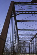 LATHERS RD OVER TURTLE CREEK, a NA (unknown or not a building) overhead truss bridge, built in Turtle, Wisconsin in 1887.